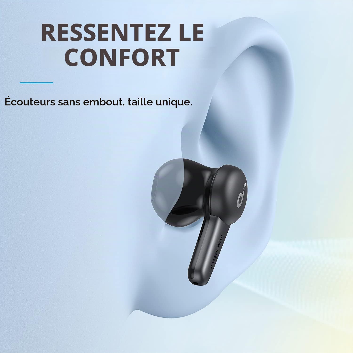 soundcore Anker Life Note 3S Wireless Earbuds, Powerful Sound, 4